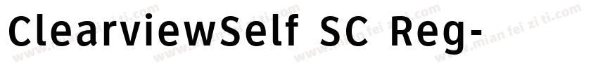 ClearviewSelf SC Reg字体转换